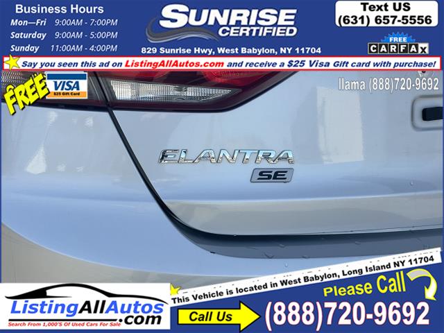 Used Hyundai Elantra SE 2.0L Auto (Alabama) *Ltd Avail* 2017 | www.ListingAllAutos.com. Patchogue, New York