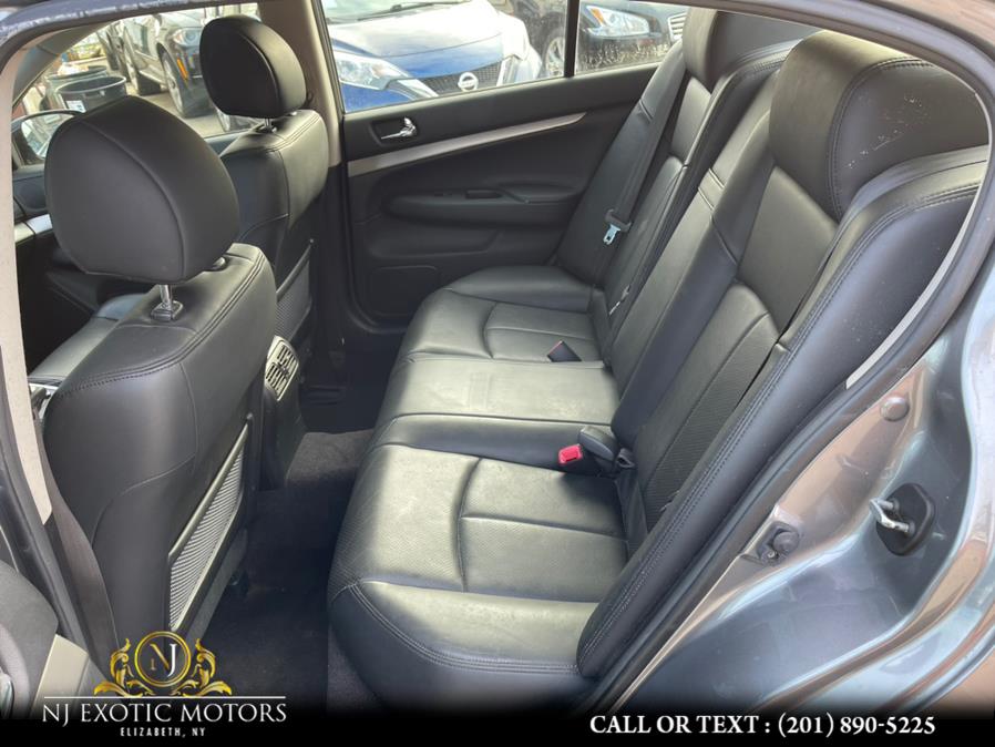 2011 Infiniti G25 Sedan 4dr x AWD, available for sale in Elizabeth, New Jersey | NJ Exotic Motors. Elizabeth, New Jersey 2011 Infiniti G25 Sedan 4dr x AWD, available for sale in Elizabeth, New Jersey | NJ Exotic Motors. Elizabeth, New Jersey