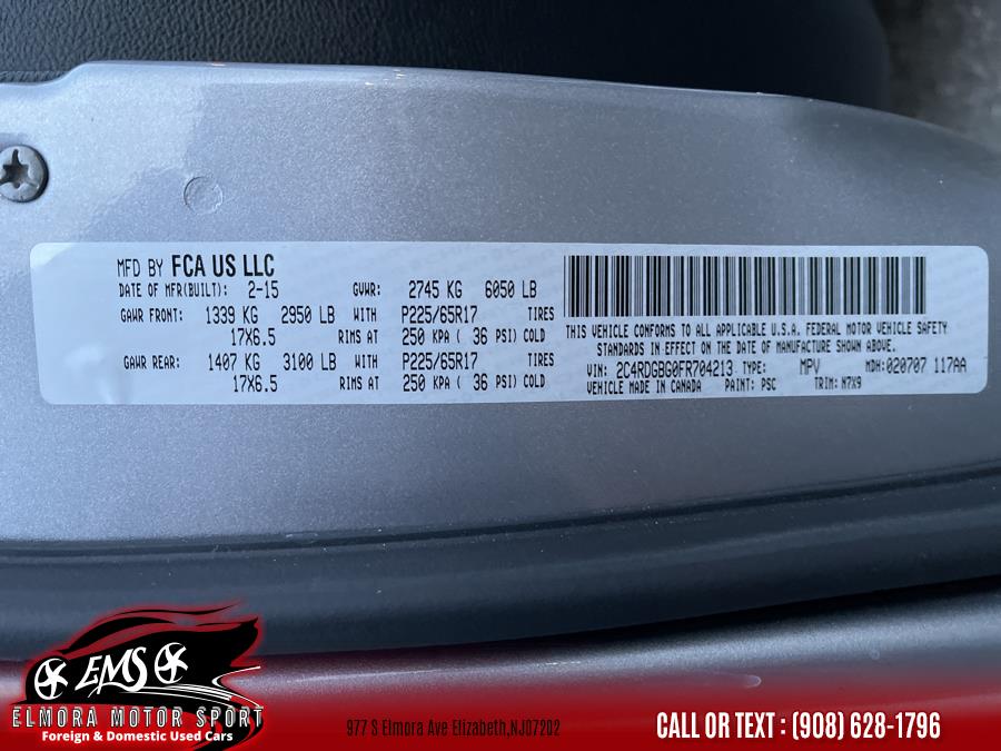 2015 Dodge Grand Caravan 4dr Wgn SE, available for sale in Elizabeth, New Jersey | Elmora Motor Sports. Elizabeth, New Jersey 2015 Dodge Grand Caravan 4dr Wgn SE, available for sale in Elizabeth, New Jersey | Elmora Motor Sports. Elizabeth, New Jersey