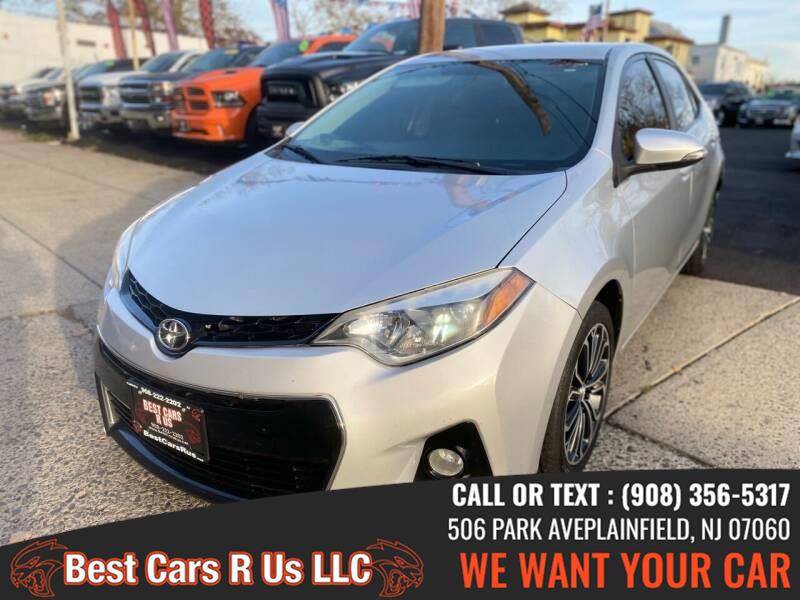 Used Toyota Corolla 4dr Sdn CVT S (Natl) 2014 | Best Cars R Us LLC. Plainfield, New Jersey Used Toyota Corolla 4dr Sdn CVT S (Natl) 2014 | Best Cars R Us LLC. Plainfield, New Jersey
