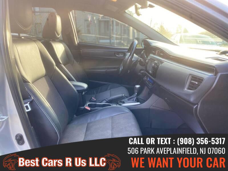Used Toyota Corolla 4dr Sdn CVT S (Natl) 2014 | Best Cars R Us LLC. Plainfield, New Jersey Used Toyota Corolla 4dr Sdn CVT S (Natl) 2014 | Best Cars R Us LLC. Plainfield, New Jersey