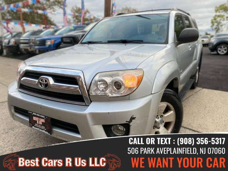 2007 Toyota 4Runner 4WD 4dr V6 SR5 Sport (Natl), available for sale in Plainfield, New Jersey | Best Cars R Us LLC. Plainfield, New Jersey