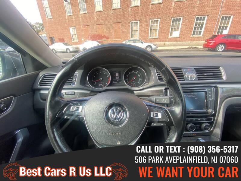 Used Volkswagen Passat 1.8T SE w/Technology Auto 2017 | Best Cars R Us LLC. Plainfield, New Jersey Used Volkswagen Passat 1.8T SE w/Technology Auto 2017 | Best Cars R Us LLC. Plainfield, New Jersey