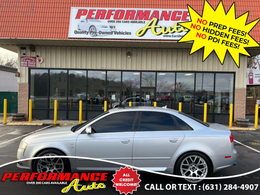 2008 Audi S4 4dr Sdn Auto, available for sale in Bohemia, New York | Performance Auto Inc. Bohemia, New York 2008 Audi S4 4dr Sdn Auto, available for sale in Bohemia, New York | Performance Auto Inc. Bohemia, New York