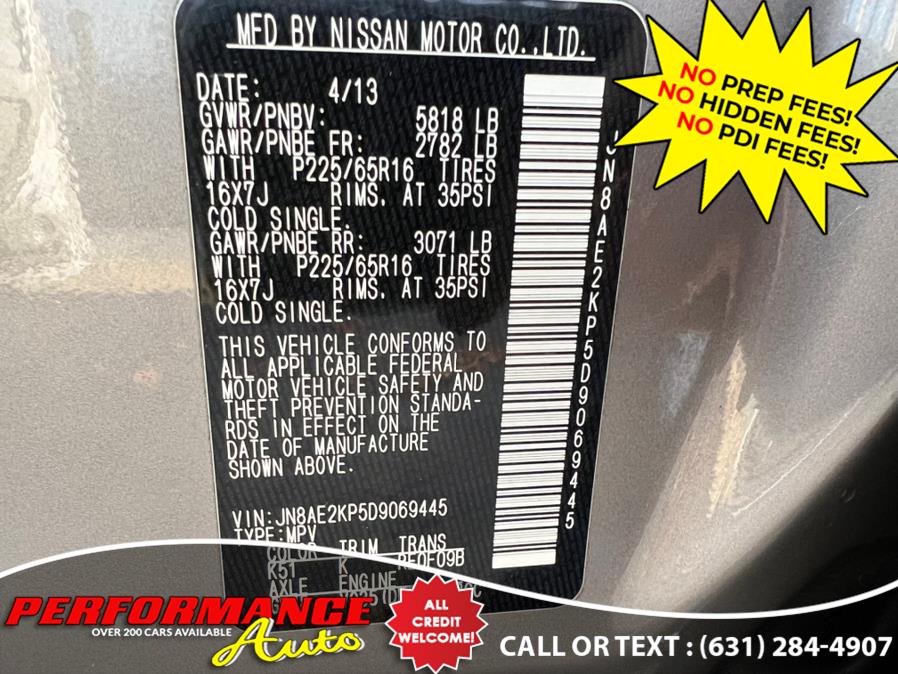Used Nissan Quest 4dr SV 2013 | Performance Auto Inc. Bohemia, New York Used Nissan Quest 4dr SV 2013 | Performance Auto Inc. Bohemia, New York