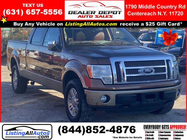 Used Ford F-150 4WD SuperCrew 145" XL 2011 | www.ListingAllAutos.com. Patchogue, New York