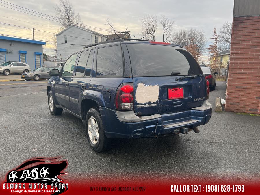 2003 Chevrolet TrailBlazer 4dr 4WD LS, available for sale in Elizabeth, New Jersey | Elmora Motor Sports. Elizabeth, New Jersey 2003 Chevrolet TrailBlazer 4dr 4WD LS, available for sale in Elizabeth, New Jersey | Elmora Motor Sports. Elizabeth, New Jersey