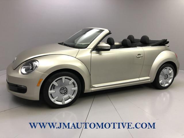 2015 Volkswagen Beetle 2dr Auto 1.8T w/Sound/Nav PZEV, available for sale in Naugatuck, Connecticut | J&M Automotive Sls&Svc LLC. Naugatuck, Connecticut