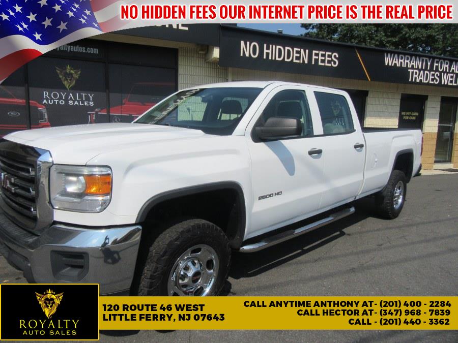 Used GMC Sierra 2500HD available WiFi 4WD Crew Cab 167.7" 2015 | Royalty Auto Sales. Little Ferry, New Jersey