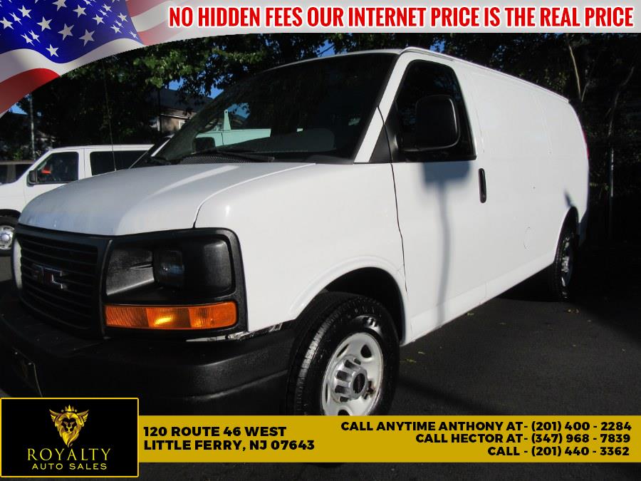 2012 GMC Savana Cargo Van RWD 2500 135", available for sale in Little Ferry, New Jersey | Royalty Auto Sales. Little Ferry, New Jersey