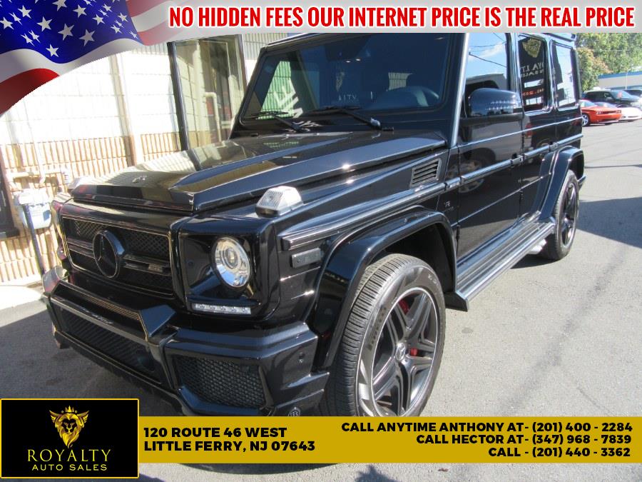 2018 Mercedes-Benz G-Class AMG G 63 4MATIC SUV, available for sale in Little Ferry, New Jersey | Royalty Auto Sales. Little Ferry, New Jersey