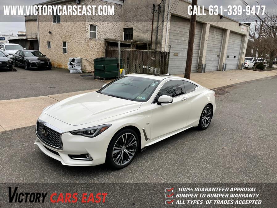 Used INFINITI Q60 3.0t LUXE AWD 2019 | Victory Cars East LLC. Huntington, New York Used INFINITI Q60 3.0t LUXE AWD 2019 | Victory Cars East LLC. Huntington, New York