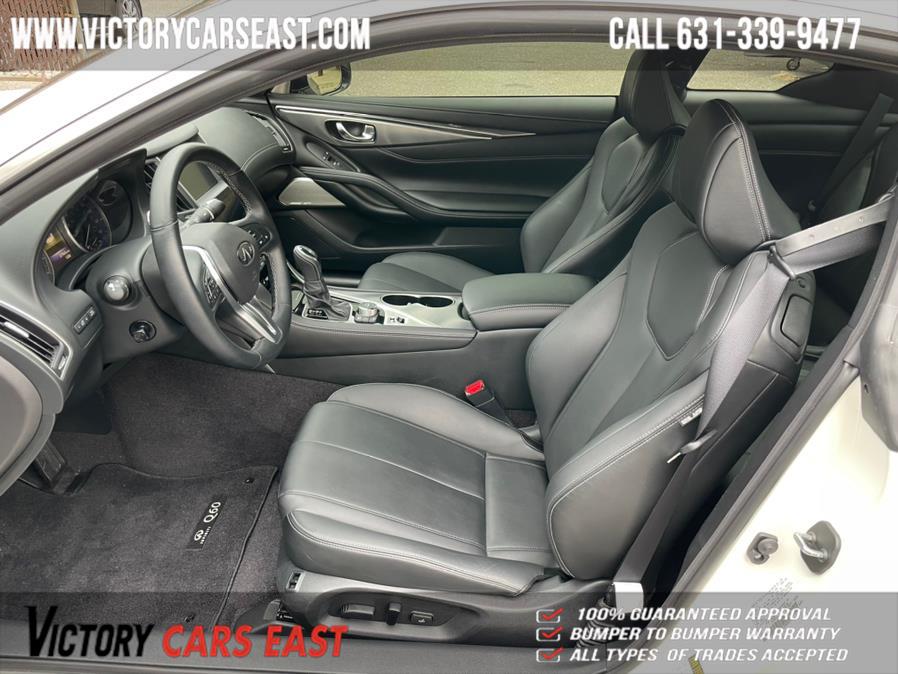 Used INFINITI Q60 3.0t LUXE AWD 2019 | Victory Cars East LLC. Huntington, New York Used INFINITI Q60 3.0t LUXE AWD 2019 | Victory Cars East LLC. Huntington, New York