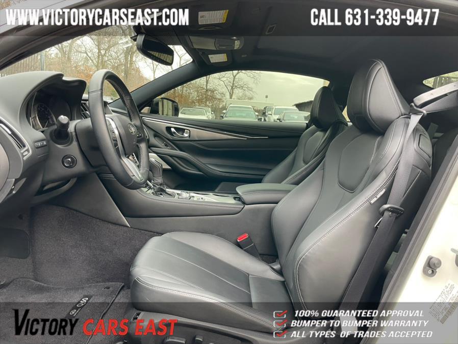 Used INFINITI Q60 3.0t LUXE AWD 2019 | Victory Cars East LLC. Huntington, New York Used INFINITI Q60 3.0t LUXE AWD 2019 | Victory Cars East LLC. Huntington, New York