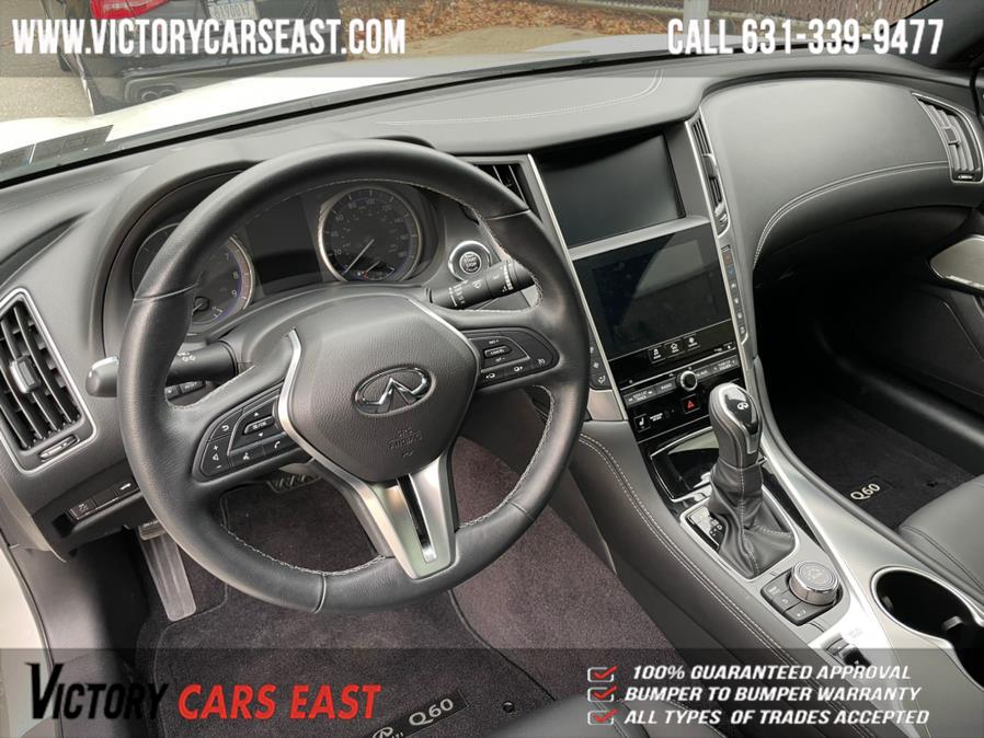 Used INFINITI Q60 3.0t LUXE AWD 2019 | Victory Cars East LLC. Huntington, New York Used INFINITI Q60 3.0t LUXE AWD 2019 | Victory Cars East LLC. Huntington, New York