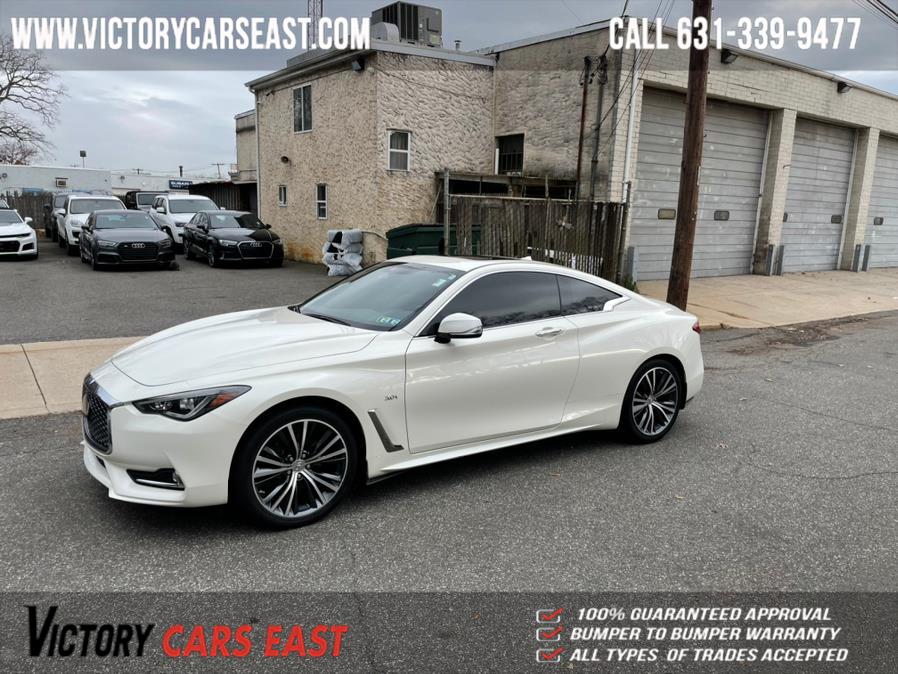 Used INFINITI Q60 3.0t LUXE AWD 2019 | Victory Cars East LLC. Huntington, New York Used INFINITI Q60 3.0t LUXE AWD 2019 | Victory Cars East LLC. Huntington, New York