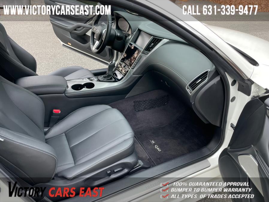 Used INFINITI Q60 3.0t LUXE AWD 2019 | Victory Cars East LLC. Huntington, New York Used INFINITI Q60 3.0t LUXE AWD 2019 | Victory Cars East LLC. Huntington, New York
