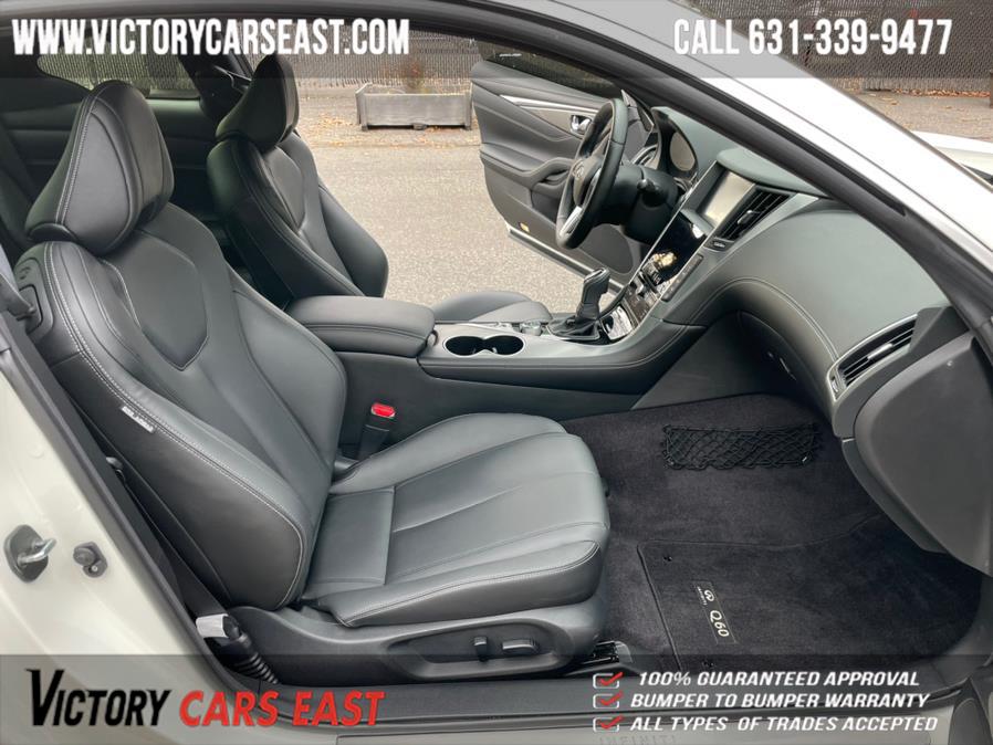 Used INFINITI Q60 3.0t LUXE AWD 2019 | Victory Cars East LLC. Huntington, New York Used INFINITI Q60 3.0t LUXE AWD 2019 | Victory Cars East LLC. Huntington, New York