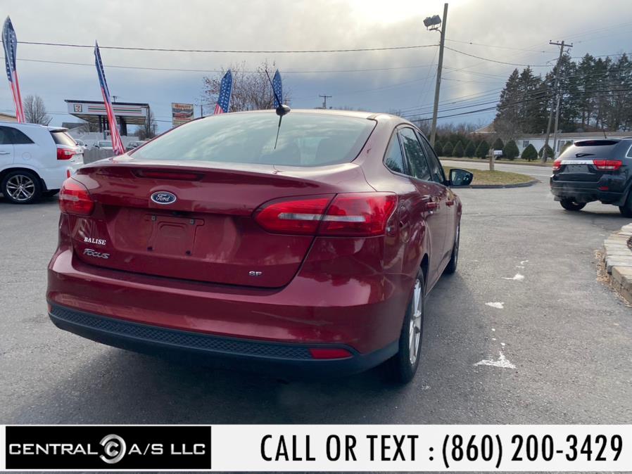 Used Ford Focus 4dr Sdn SE 2016 | Central A/S LLC. East Windsor, Connecticut Used Ford Focus 4dr Sdn SE 2016 | Central A/S LLC. East Windsor, Connecticut