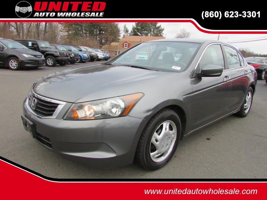 2009 Honda Accord Sdn 4dr I4 Auto LX, available for sale in East Windsor, Connecticut | United Auto Sales of E Windsor, Inc. East Windsor, Connecticut