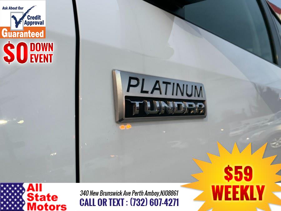 2017 Toyota Tundra 4WD Platinum CrewMax 5.5'' Bed 5.7L (Natl), available for sale in Perth Amboy, New Jersey | All State Motor Inc. Perth Amboy, New Jersey 2017 Toyota Tundra 4WD Platinum CrewMax 5.5'' Bed 5.7L (Natl), available for sale in Perth Amboy, New Jersey | All State Motor Inc. Perth Amboy, New Jersey