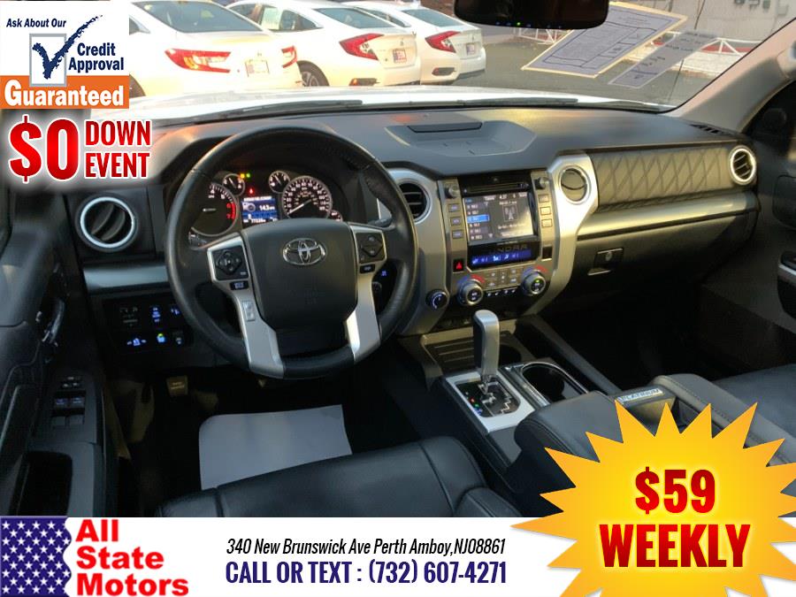 2017 Toyota Tundra 4WD Platinum CrewMax 5.5'' Bed 5.7L (Natl), available for sale in Perth Amboy, New Jersey | All State Motor Inc. Perth Amboy, New Jersey 2017 Toyota Tundra 4WD Platinum CrewMax 5.5'' Bed 5.7L (Natl), available for sale in Perth Amboy, New Jersey | All State Motor Inc. Perth Amboy, New Jersey