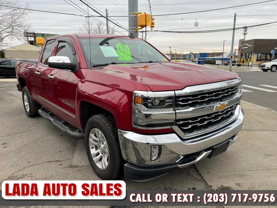 2018 Chevrolet Silverado 1500 4WD Double Cab 143.5" LTZ w/1LZ, available for sale in Bridgeport, Connecticut | Lada Auto Sales. Bridgeport, Connecticut