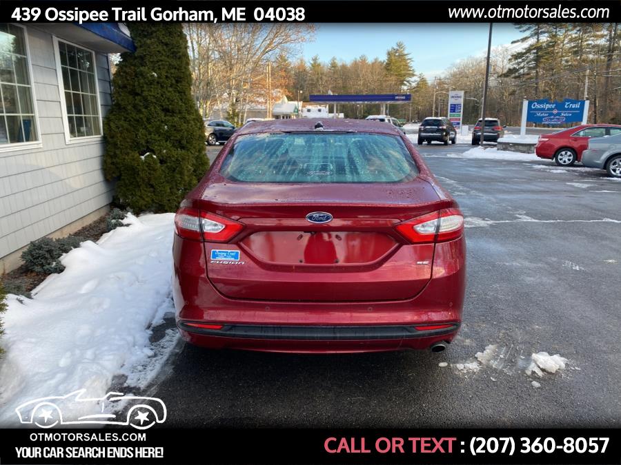 Used Ford Fusion 4dr Sdn SE FWD 2015 | Ossipee Trail Motor Sales. Gorham, Maine Used Ford Fusion 4dr Sdn SE FWD 2015 | Ossipee Trail Motor Sales. Gorham, Maine