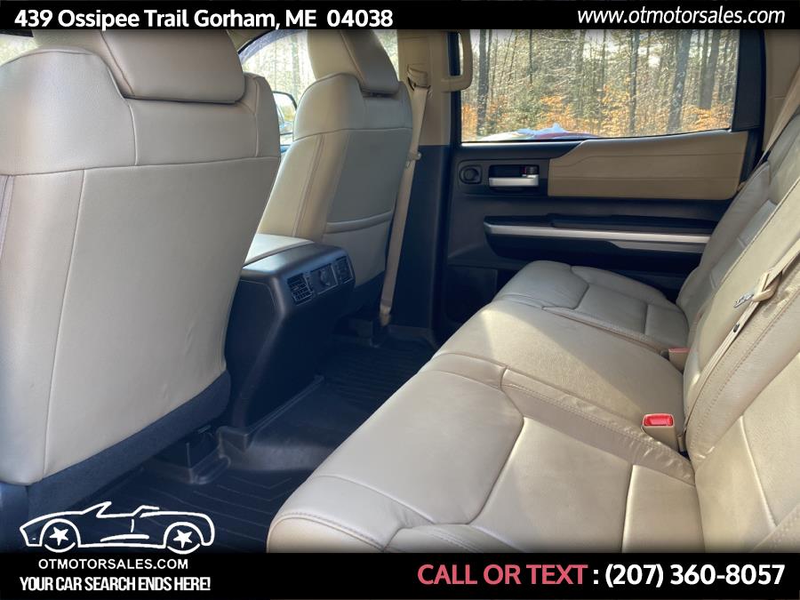 2015 Toyota Tundra 4WD Truck CrewMax LTD, available for sale in Gorham, Maine | Ossipee Trail Motor Sales. Gorham, Maine 2015 Toyota Tundra 4WD Truck CrewMax LTD, available for sale in Gorham, Maine | Ossipee Trail Motor Sales. Gorham, Maine