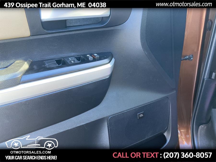2015 Toyota Tundra 4WD Truck CrewMax LTD, available for sale in Gorham, Maine | Ossipee Trail Motor Sales. Gorham, Maine 2015 Toyota Tundra 4WD Truck CrewMax LTD, available for sale in Gorham, Maine | Ossipee Trail Motor Sales. Gorham, Maine