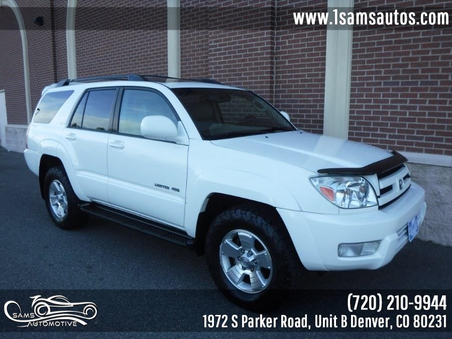 Used Toyota 4Runner 4dr Limited V6 Auto 4WD (Natl) 2005 | Sam's Automotive. Denver, Colorado Used Toyota 4Runner 4dr Limited V6 Auto 4WD (Natl) 2005 | Sam's Automotive. Denver, Colorado