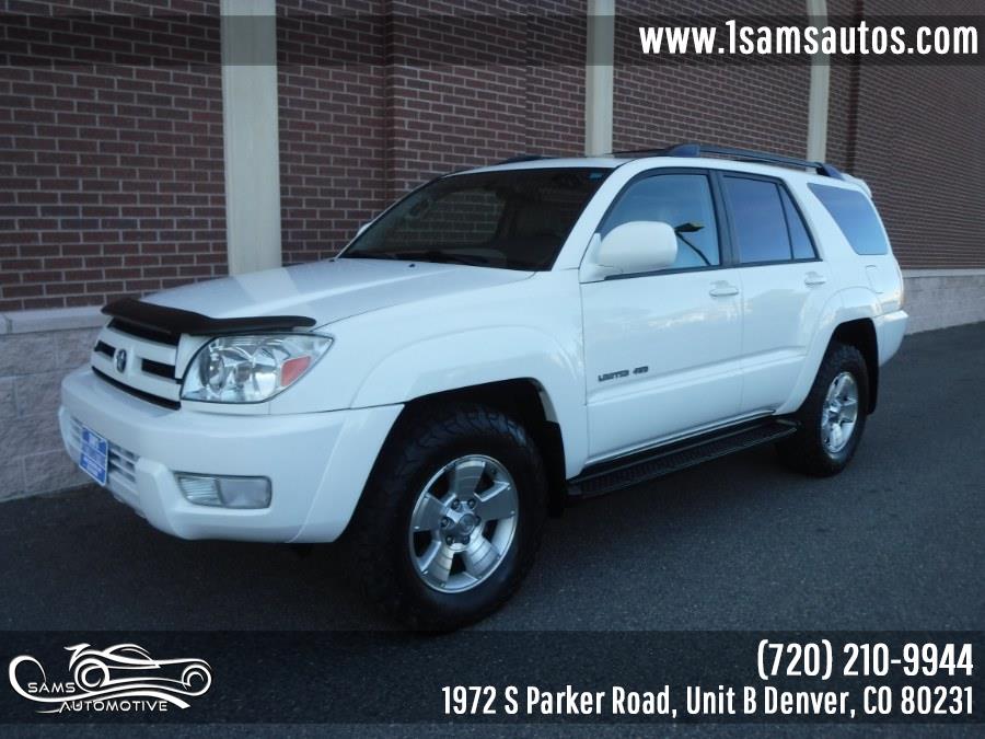 Used Toyota 4Runner 4dr Limited V6 Auto 4WD (Natl) 2005 | Sam's Automotive. Denver, Colorado Used Toyota 4Runner 4dr Limited V6 Auto 4WD (Natl) 2005 | Sam's Automotive. Denver, Colorado