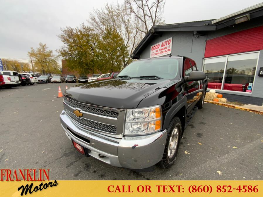 2013 Chevrolet Silverado 1500 4WD Ext Cab 143.5" LT, available for sale in Hartford, Connecticut | Franklin Motors Auto Sales LLC. Hartford, Connecticut