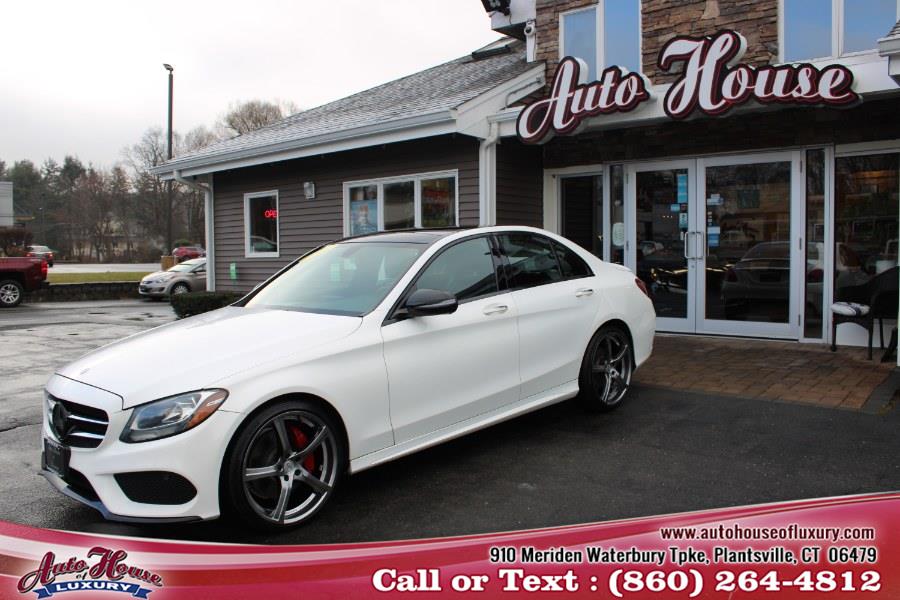 2016 Mercedes-Benz C-Class 4dr Sdn C 300 Luxury 4MATIC, available for sale in Plantsville, Connecticut | Auto House of Luxury. Plantsville, Connecticut