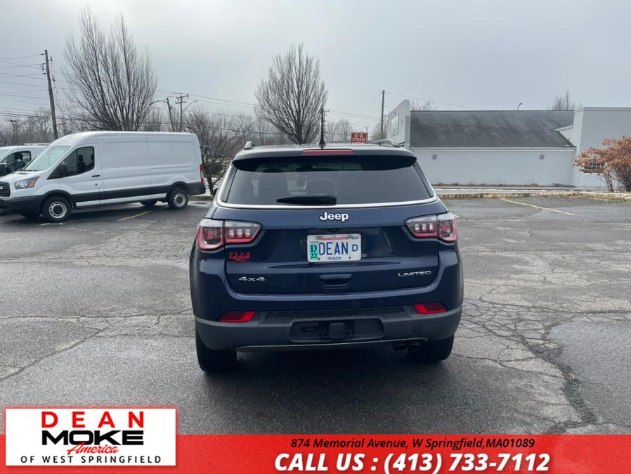 2018 Jeep Compass Limited 4x4, available for sale in W Springfield, Massachusetts | Dean Moke America of West Springfield. W Springfield, Massachusetts 2018 Jeep Compass Limited 4x4, available for sale in W Springfield, Massachusetts | Dean Moke America of West Springfield. W Springfield, Massachusetts