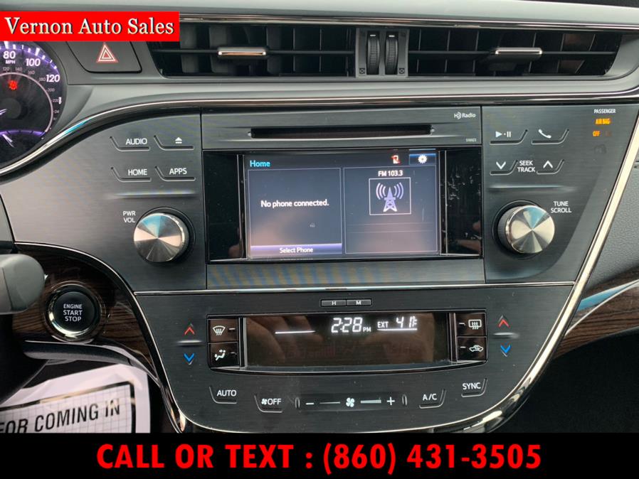 2015 Toyota Avalon 4dr Sdn XLE (Natl), available for sale in Manchester, Connecticut | Vernon Auto Sale & Service. Manchester, Connecticut 2015 Toyota Avalon 4dr Sdn XLE (Natl), available for sale in Manchester, Connecticut | Vernon Auto Sale & Service. Manchester, Connecticut