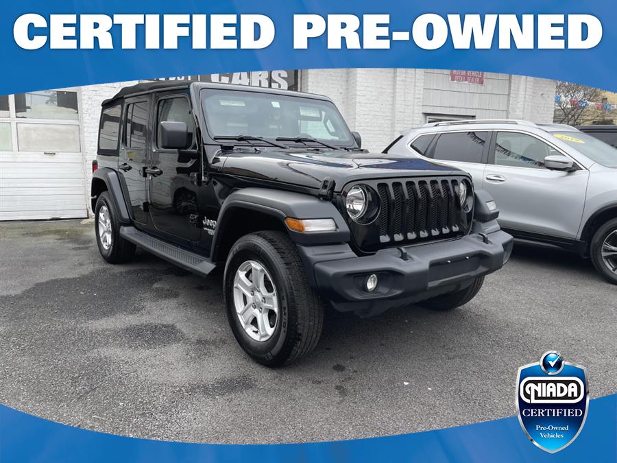 Used Jeep Wrangler Unlimited Sport S 2018 | Connection Auto Sales Inc.. Jackson Heights, New York