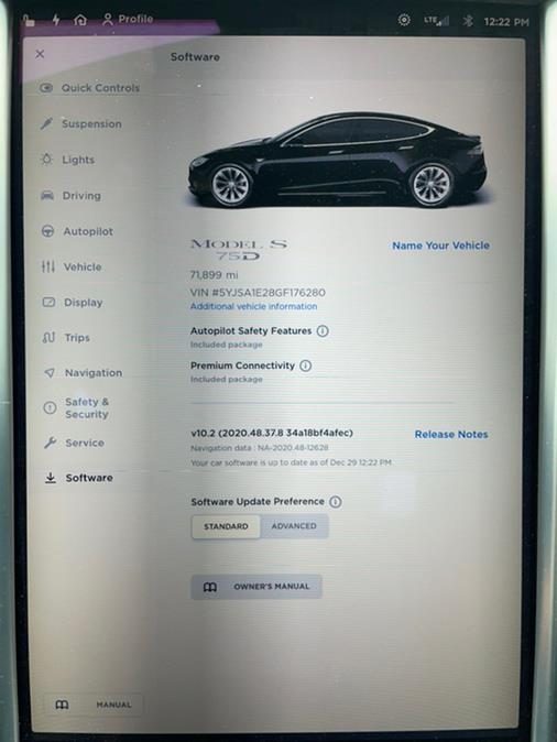 2016 Tesla Model S 2016.5 4dr Sdn AWD 75D, available for sale in Brooklyn, NY