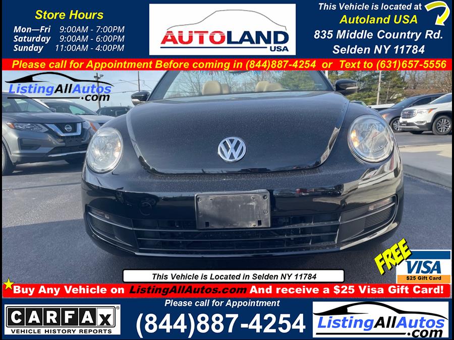 Used Volkswagen Beetle Convertible  2013 | www.ListingAllAutos.com. Patchogue, New York