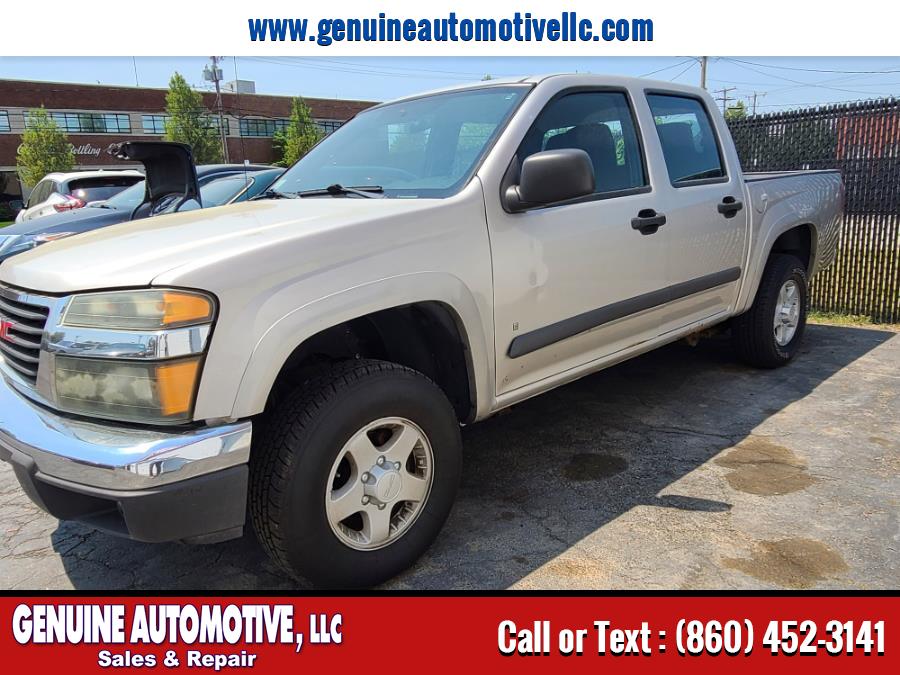 2007 GMC Canyon 4WD Crew Cab 126.0" SLE1, available for sale in East Hartford, Connecticut | Genuine Automotive LLC. East Hartford, Connecticut