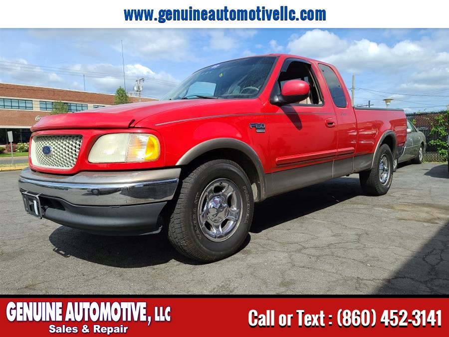 2001 Ford F-150 Supercab 139" Lariat, available for sale in East Hartford, Connecticut | Genuine Automotive LLC. East Hartford, Connecticut