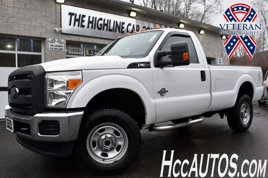 2015 Ford Super Duty F-350 SRW 4WD Reg Cab 137" XL, available for sale in Waterbury, Connecticut | Highline Car Connection. Waterbury, Connecticut
