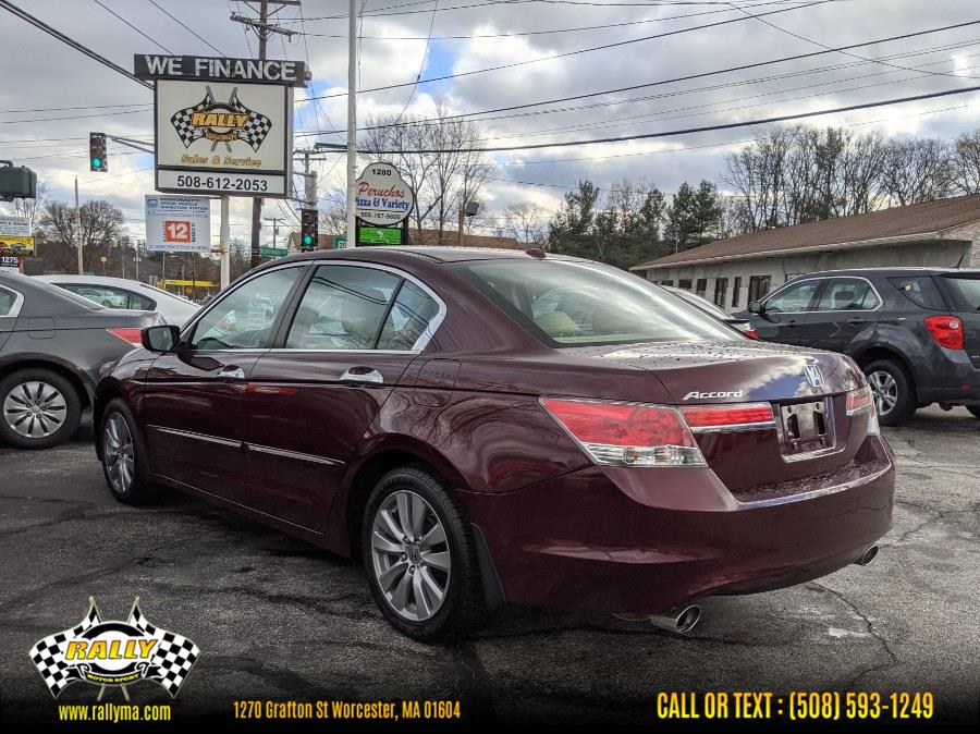 2012 Honda Accord Sdn 4dr V6 Auto EX-L, available for sale in Worcester, Massachusetts | Rally Motor Sports. Worcester, Massachusetts 2012 Honda Accord Sdn 4dr V6 Auto EX-L, available for sale in Worcester, Massachusetts | Rally Motor Sports. Worcester, Massachusetts