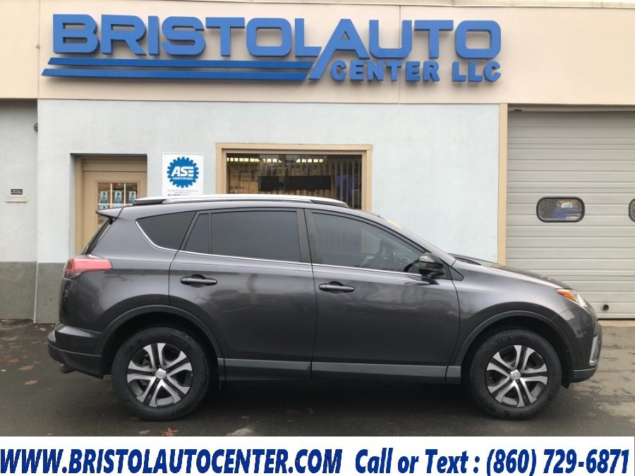 2017 Toyota RAV4 LE AWD (Natl), available for sale in Bristol, Connecticut | Bristol Auto Center LLC. Bristol, Connecticut