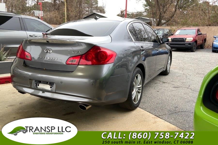 Used Infiniti G37 Sedan 4dr x AWD 2012 | Trans P LLC. East Windsor, Connecticut Used Infiniti G37 Sedan 4dr x AWD 2012 | Trans P LLC. East Windsor, Connecticut