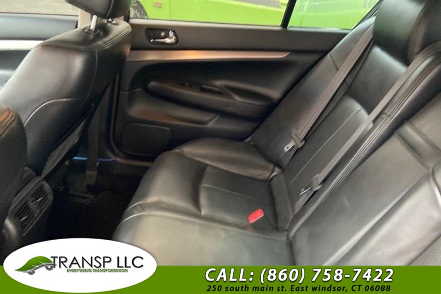 Used Infiniti G37 Sedan 4dr x AWD 2012 | Trans P LLC. East Windsor, Connecticut Used Infiniti G37 Sedan 4dr x AWD 2012 | Trans P LLC. East Windsor, Connecticut