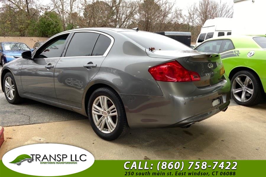 Used Infiniti G37 Sedan 4dr x AWD 2012 | Trans P LLC. East Windsor, Connecticut Used Infiniti G37 Sedan 4dr x AWD 2012 | Trans P LLC. East Windsor, Connecticut