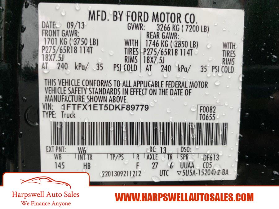 Used Ford F-150 4WD SuperCab 145" Lariat 2013 | Harpswell Auto Sales Inc. Harpswell, Maine Used Ford F-150 4WD SuperCab 145" Lariat 2013 | Harpswell Auto Sales Inc. Harpswell, Maine
