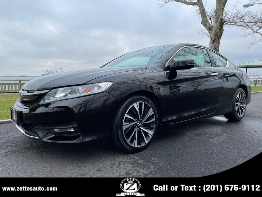 2017 Honda Accord Coupe EX-L V6 Auto w/Navi & Honda Sensing, available for sale in Jersey City, New Jersey | Zettes Auto Mall. Jersey City, New Jersey