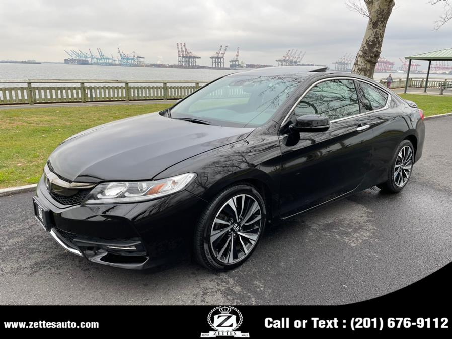 2017 Honda Accord Coupe EX-L V6 Auto w/Navi & Honda Sensing, available for sale in Jersey City, New Jersey | Zettes Auto Mall. Jersey City, New Jersey 2017 Honda Accord Coupe EX-L V6 Auto w/Navi & Honda Sensing, available for sale in Jersey City, New Jersey | Zettes Auto Mall. Jersey City, New Jersey